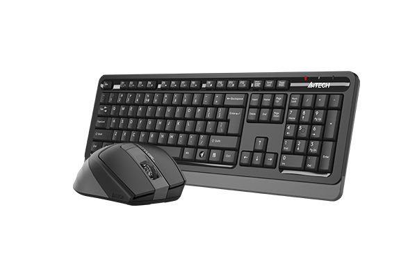 A4 Tech Fg10335 2.4G Gri Q Fn-Mm Klv+Optik Mouse Set