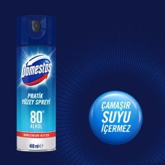 Domestos Pratik Yüzey Spreyi Maksimum Hijyen Alkol Bazlı 200 ML