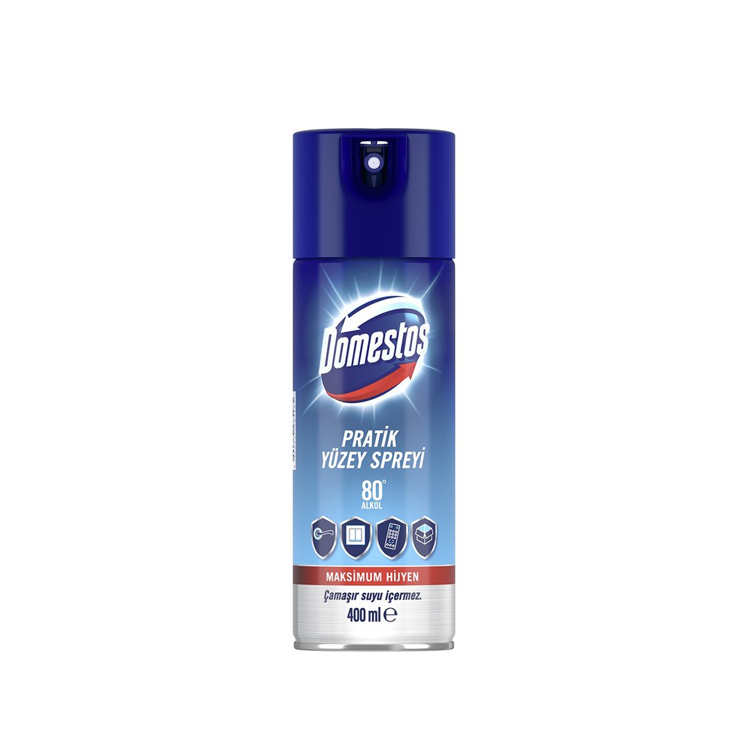 Domestos Pratik Yüzey Spreyi Maksimum Hijyen Alkol Bazlı 200 ML