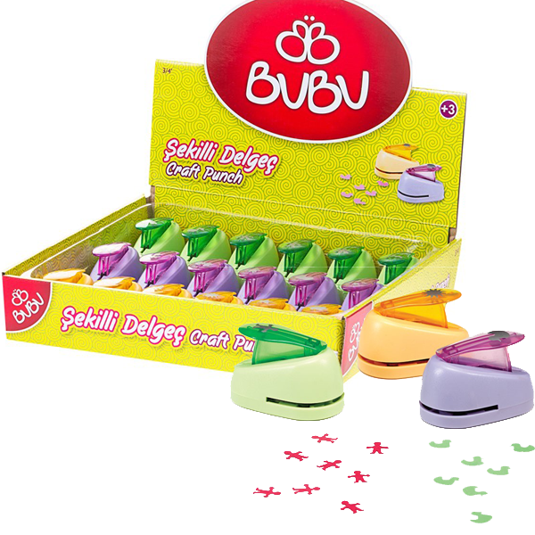 Bu-Bu Perfaratör ( Delgeç ) Şekilgeç 3/4 24 Lü BUBU-00019