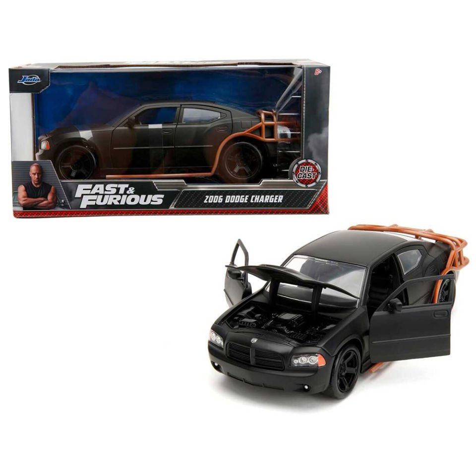 Jada F&F Dodge Charger Heist Car  1:24 Model Araba