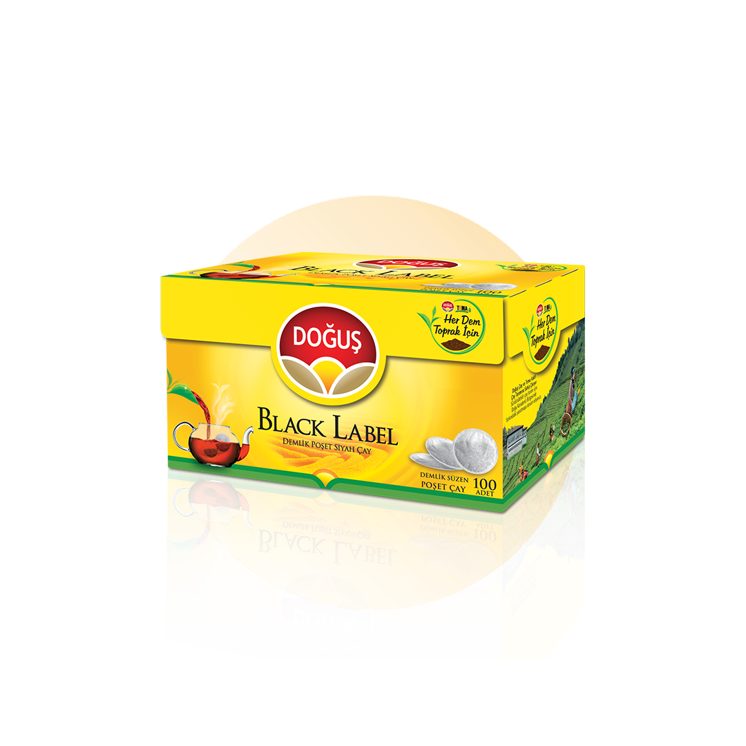 Doğuş Black Label 100'lü Demlik Poşet Çay