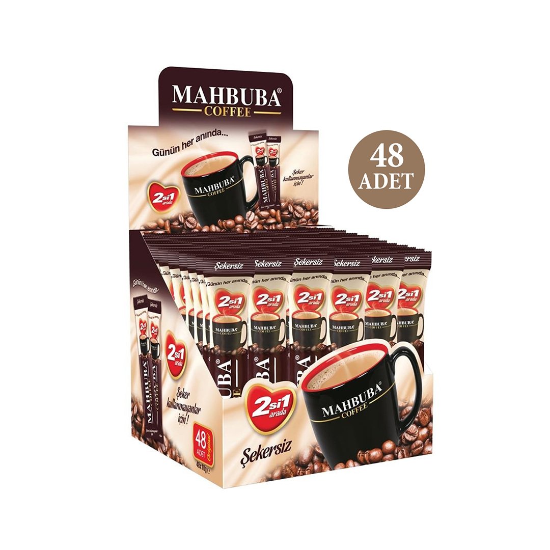 Mahbuba 2'si 1 Arada Kahve 48x10gr