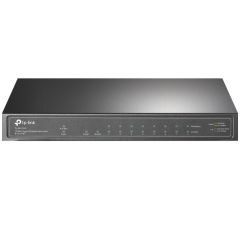 TP-LINK TL-SG1210P 8 Port 10-100-1000 Poe+ Switch 1 Port SFP Çelik Kasa Rack Mount