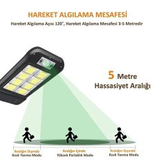 Panther CL-180-6 Solar Sensörlü Sokak Lambası