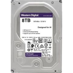 Wd 8Tb Purple WD84PURZ 5640RPM 128MB Harddisk