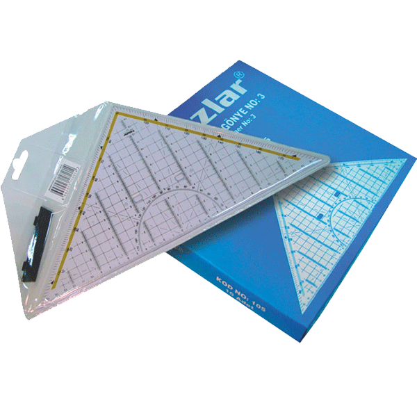 Yıldızlar Teknik Resim Gönyesi Geometrik-Açılı No:3 105