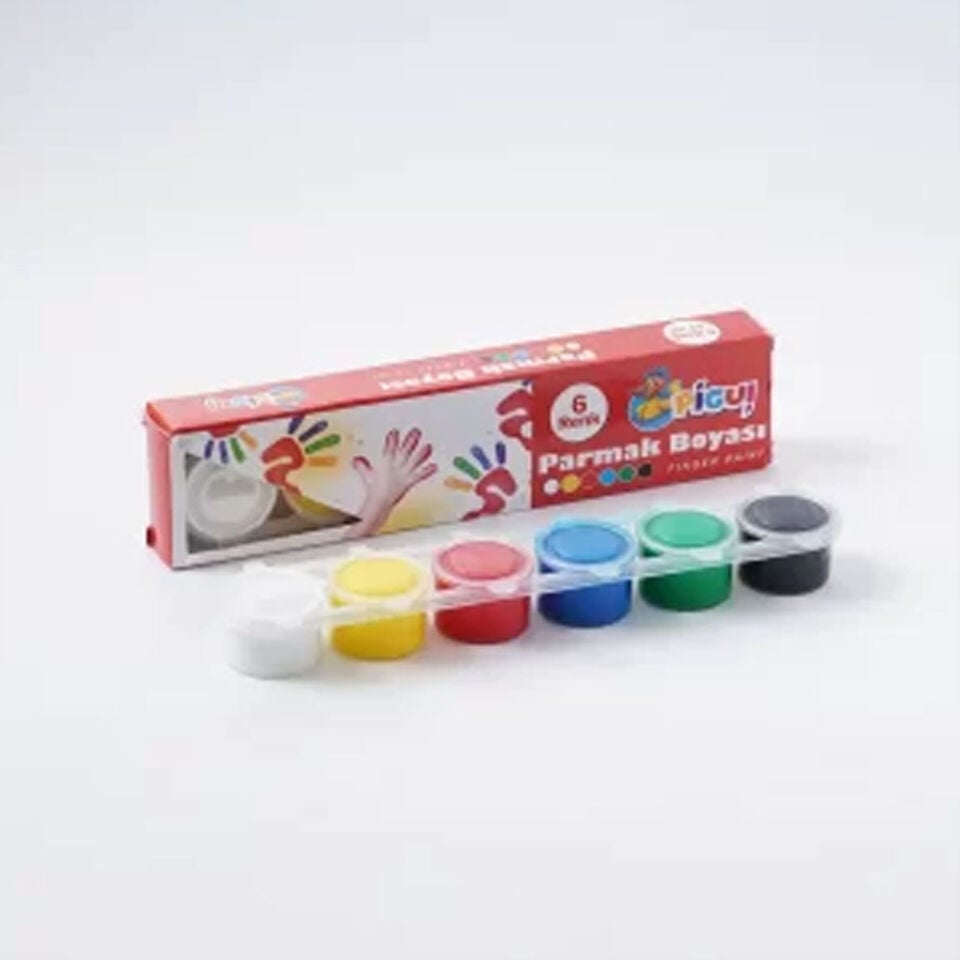 Pigui Parmak Boyası 6 Lı 25 Ml Pgpb-81