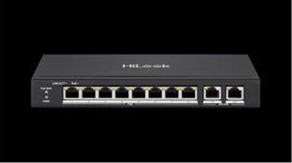 Hilook NS-0310P-60(B) 10 Port 2 Port 10-100-1000 Gigabit 8 Port 10-100 Poe 60W Switch