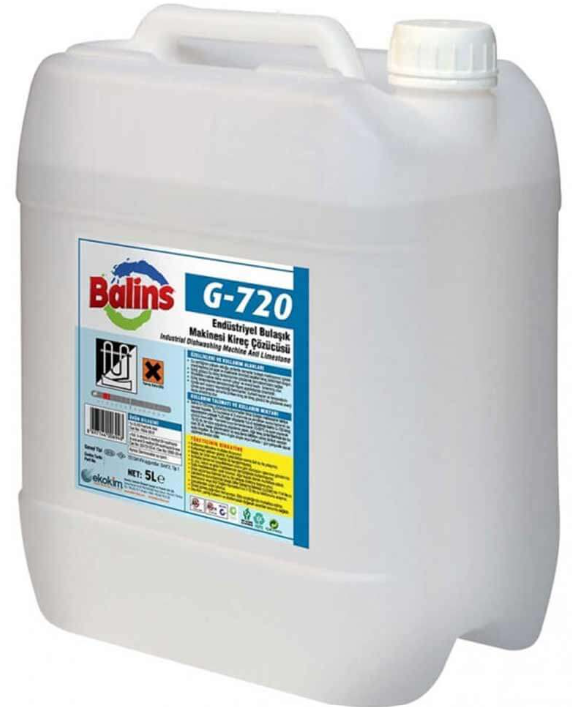 Balins G-720 End. Bulaşık Makinası Kireç Çözücüsü 5 Kg