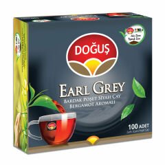 Doğuş Earl Grey Bardak Poşet Çay 100'Lü