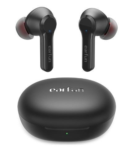 EarFun Air Pro 2 TW300B Siyah 6 Mikrofonlu ENC + Hybrid ANC IPX5 Tere Dayanıklı Bluetooth Gerçek Kab