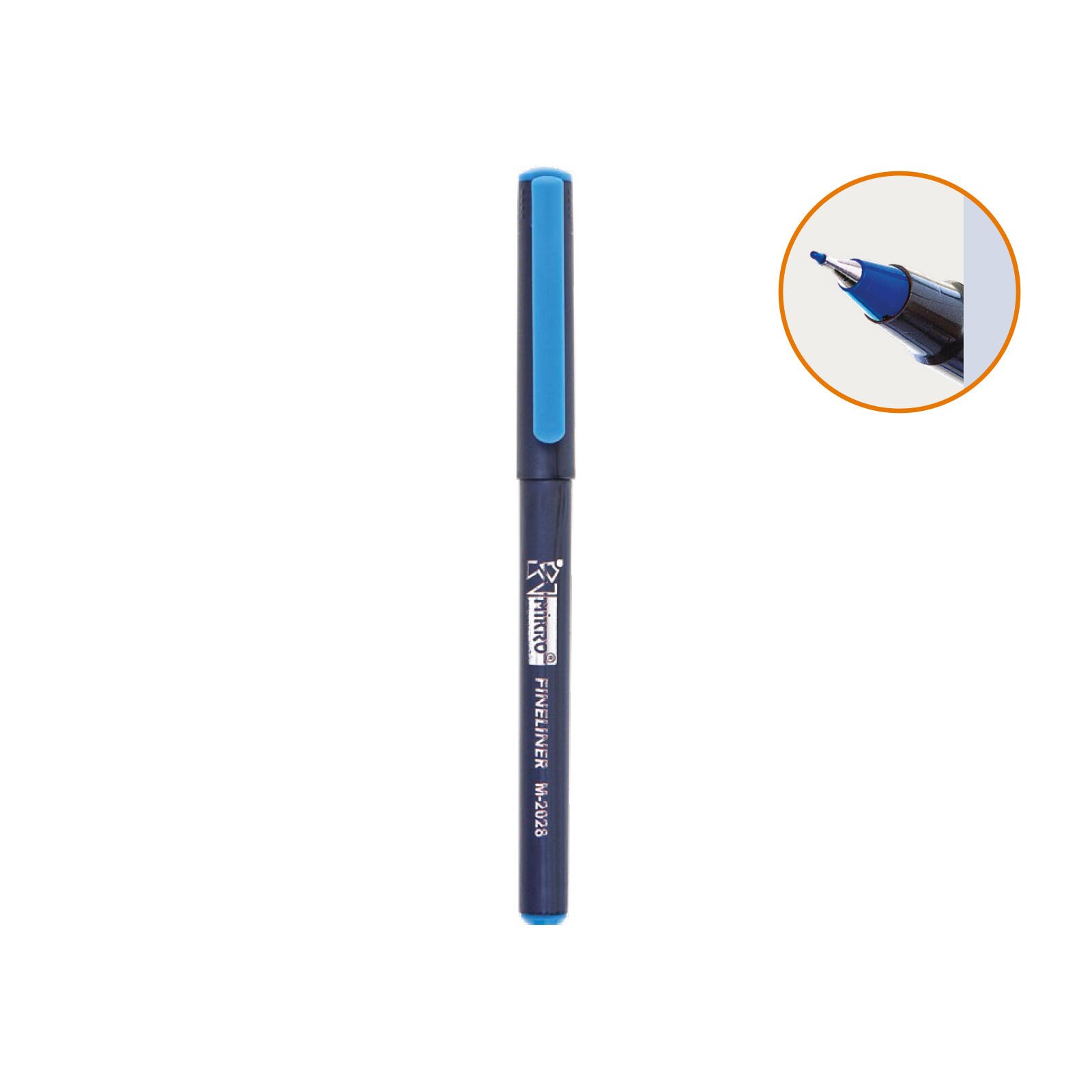 Mikro M-2028 Fineliner Keçeli Kalem Mavi