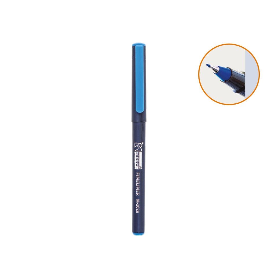 Mikro M-2028 Fineliner Keçeli Kalem Mavi