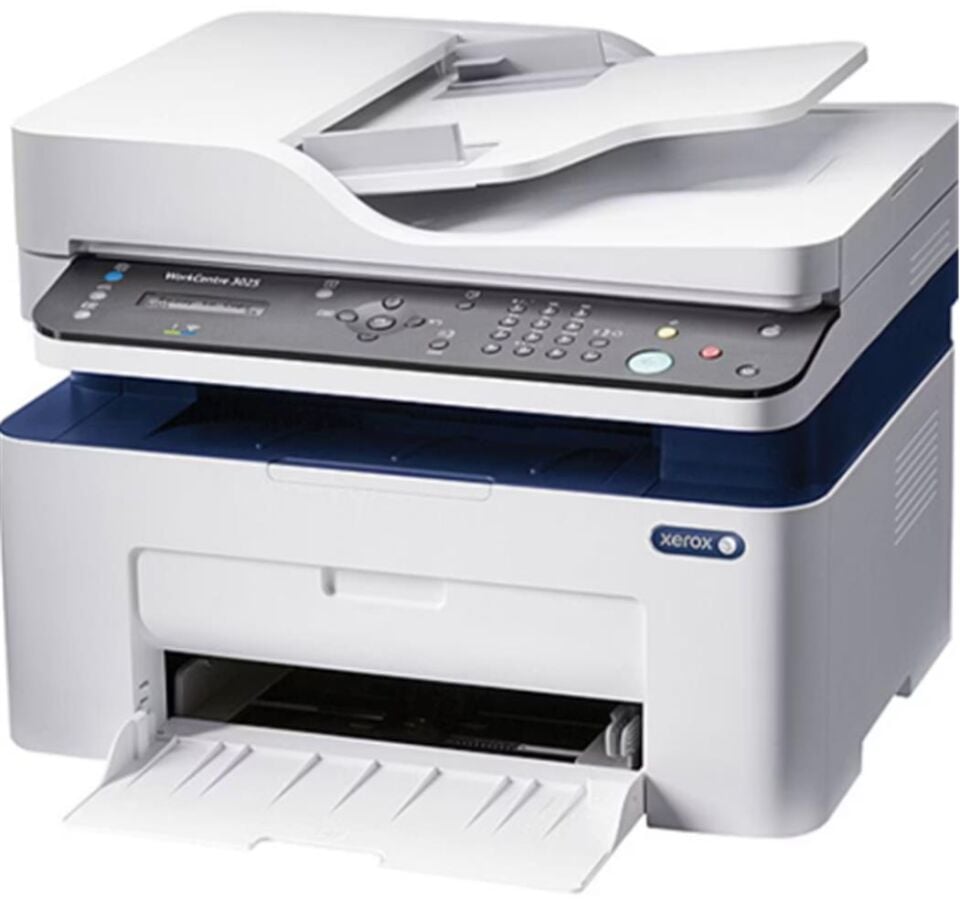 Xerox 3025V_NI Wi-Fi+Tarayıcı+Fotokopi+Faks Mono Çok Fonksiyonlu Lazer Yazıcı