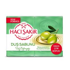 Hacı Şakir Gliserin Zeytinyağı Duş Sabunu 4X125 Gr