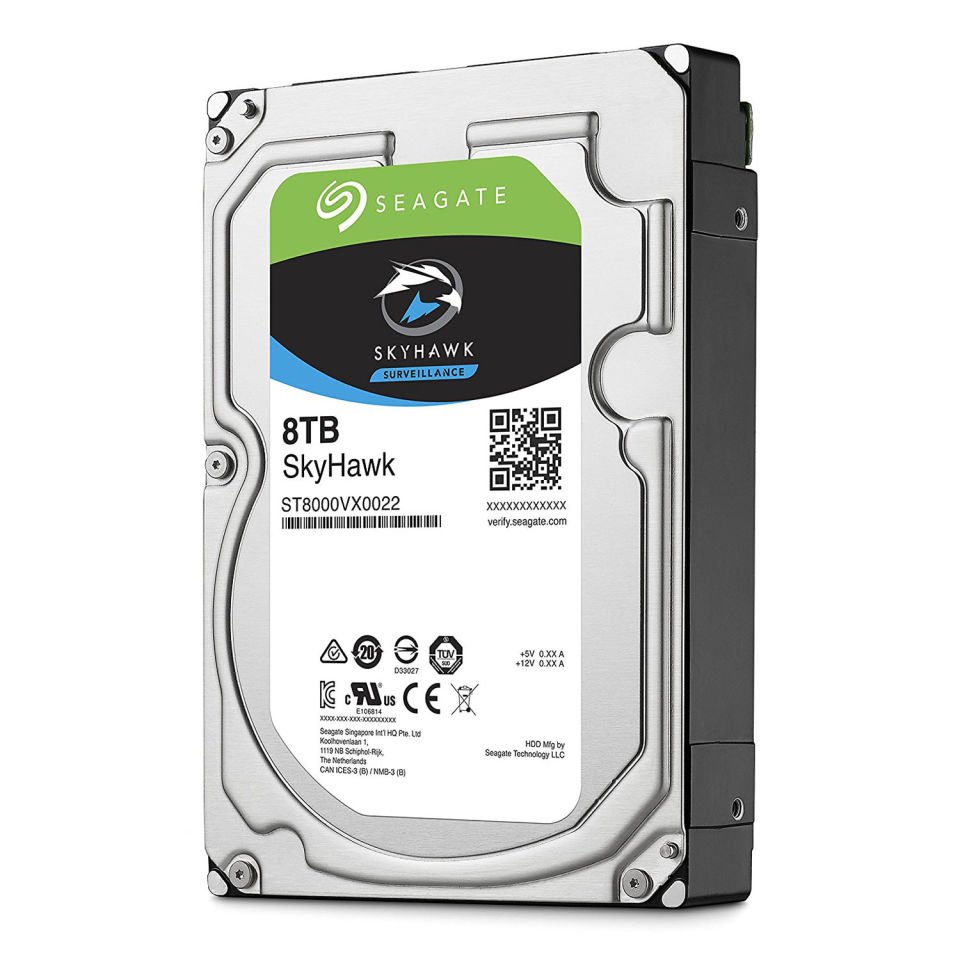 Seagate 8Tb St8000Vx009 Skyhawk 3.5' 5400Rpm Harddisk Güvenlik Diski (İthalat)