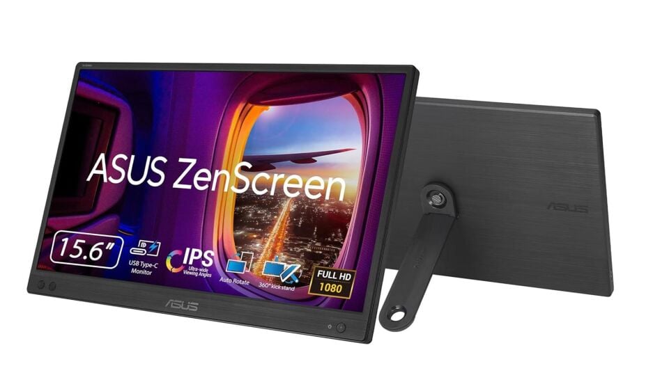 Asus 15.6'' ZenScreen MB166CR 15.6 IPS 1920x1080 5ms USB-C Mat Ekran Taşınabilir USB Monitör