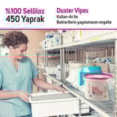 Only Duster Wipes Antibakteriyel Temizlik Bezi 450'li