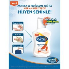 Activex Antibakteriye El Temizleme Jeli Aktif 100ml