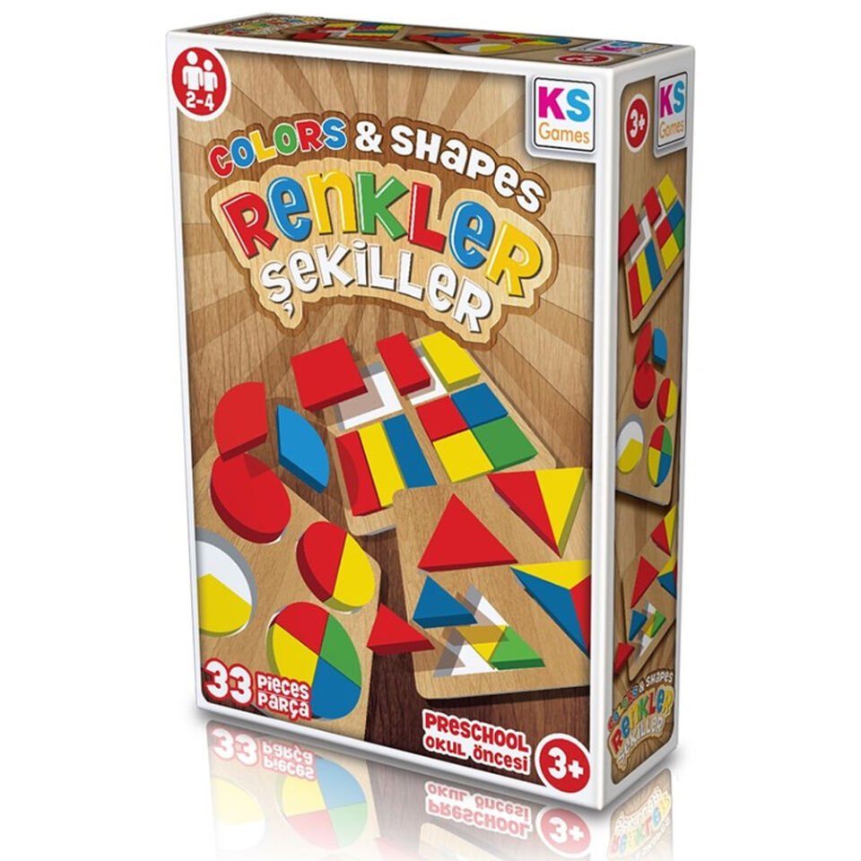 Ks Games Renkler Ve Şekiller Eğitici Oyunlar Okul Öncesi