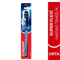 Colgate Super Flexi Orta Diş Fırçası Siyah