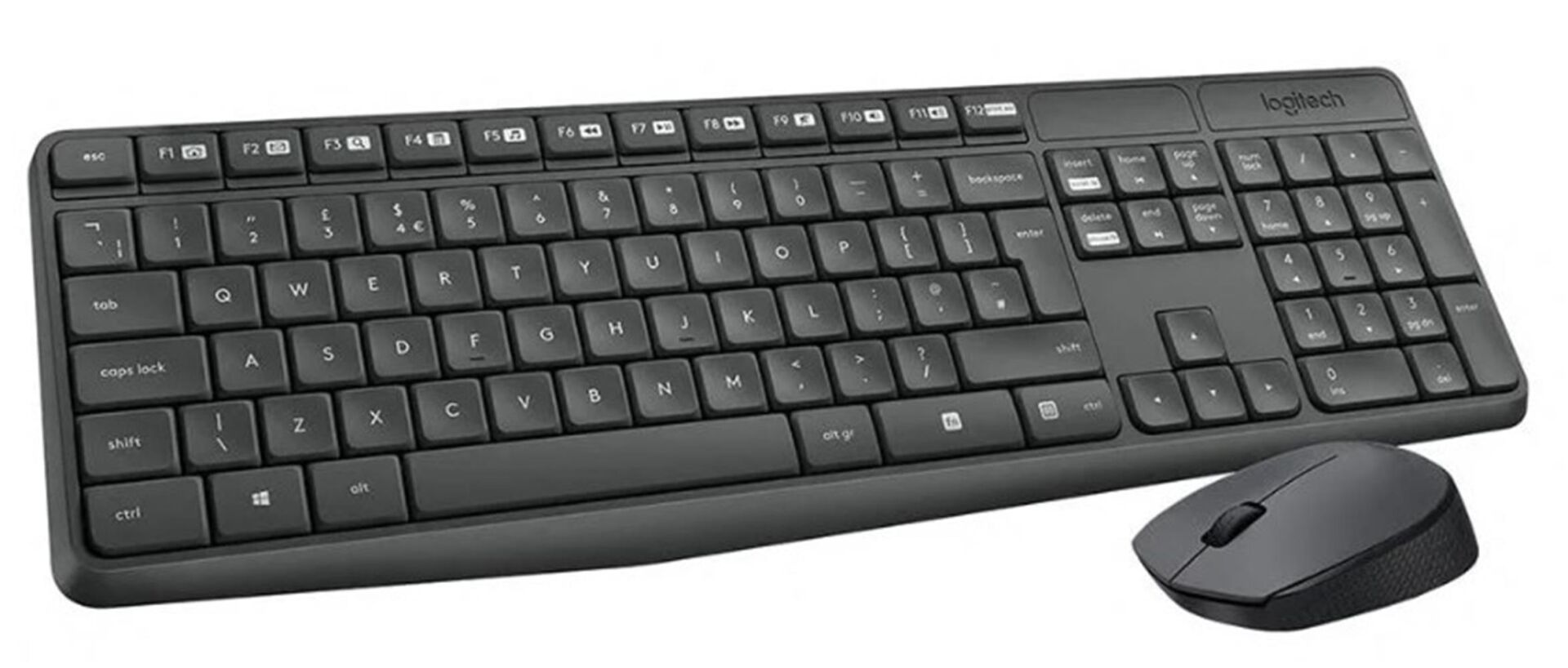 Logitech 920-007931 MK235 İngilizce Kablosuz Klavye & Mouse Seti
