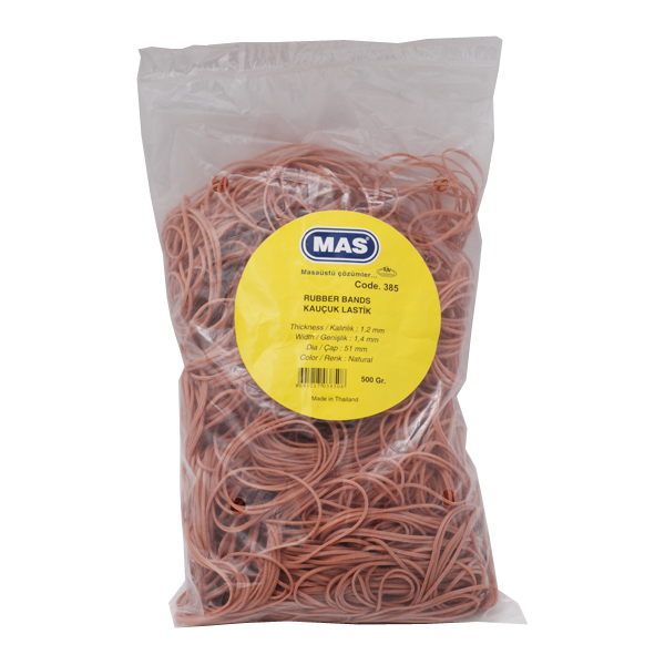 Mas Ambalaj Lastik Poşet Midi %80 Kauçuk 500 GR 385