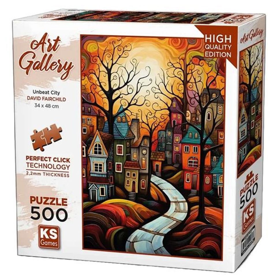 Ks Games Puzzle 500 Parça Houses 20076