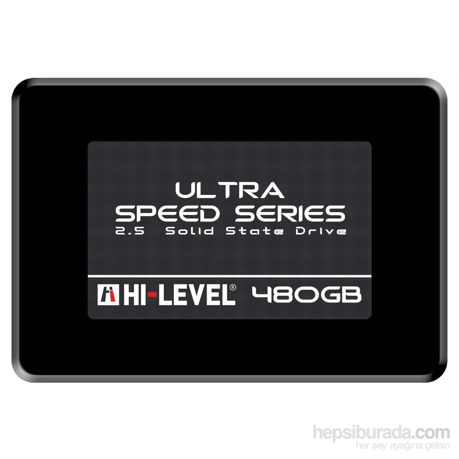 Hi-Level 480gb 2.5'' Ultra HLV-SSD30ULT-480G 550MB-s 530MB-s Sata III Kızaksız Ssd Hdd