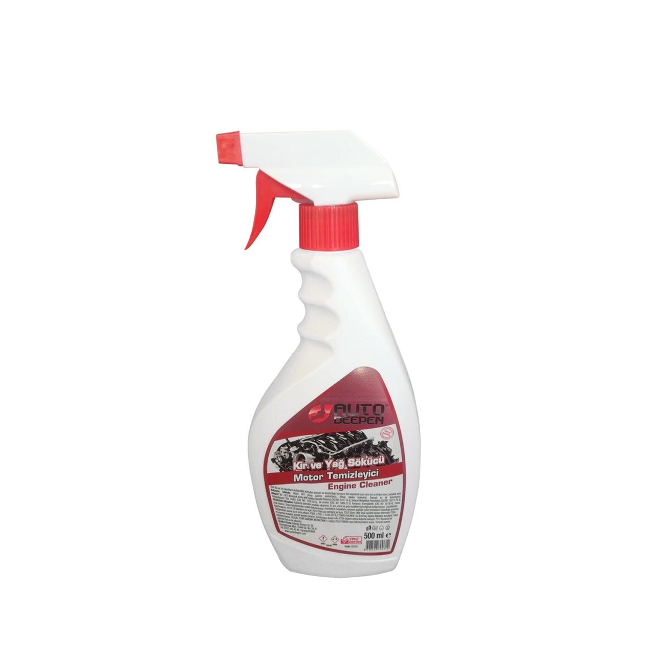 Auto Deepen Yağ Sökücü Motor Temizleyici 500 ml.