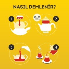 Lipton Yellow Label Demlik Poşet Çay 100'lü