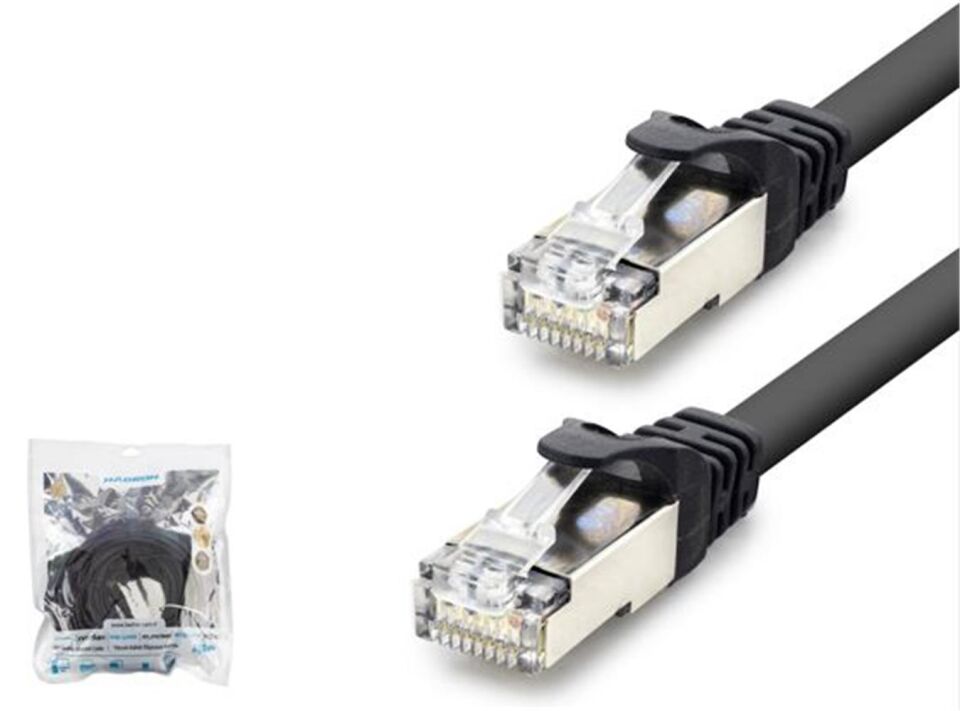 Hadron Hdx5096 20M  Cat7 Kablo 1000Gbt 250Mhz  Siyah