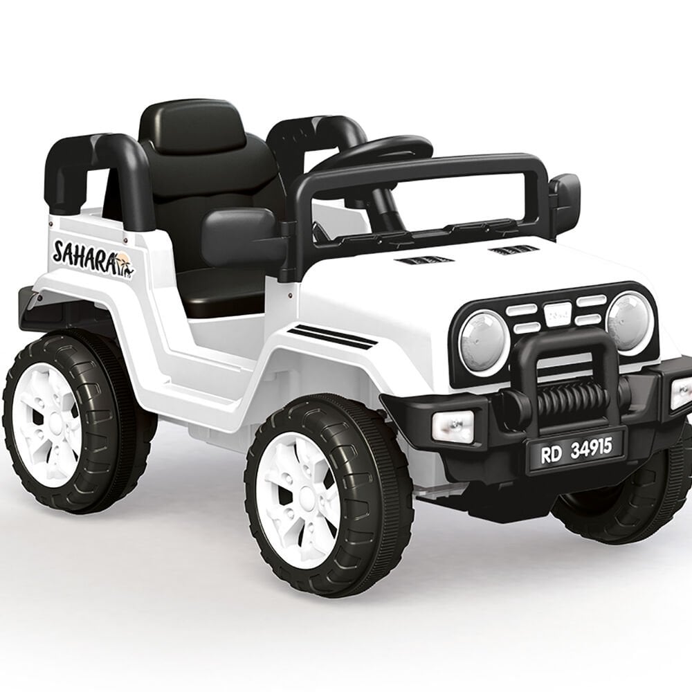 Dolu Oyuncak Sahara Beyaz 12 V Akülü Araba