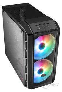 Cooler Master MasterCase H500 Mesh Akrilik Panel Tempered Glass 2x200mm ARGB Led Fanlı MidTower Kas