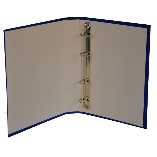 Bafix Talebe Klasörü Pvc 4 Halkalı A5 Mavi