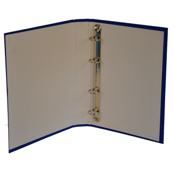 Bafix Talebe Klasörü Pvc 4 Halkalı A5 Mavi