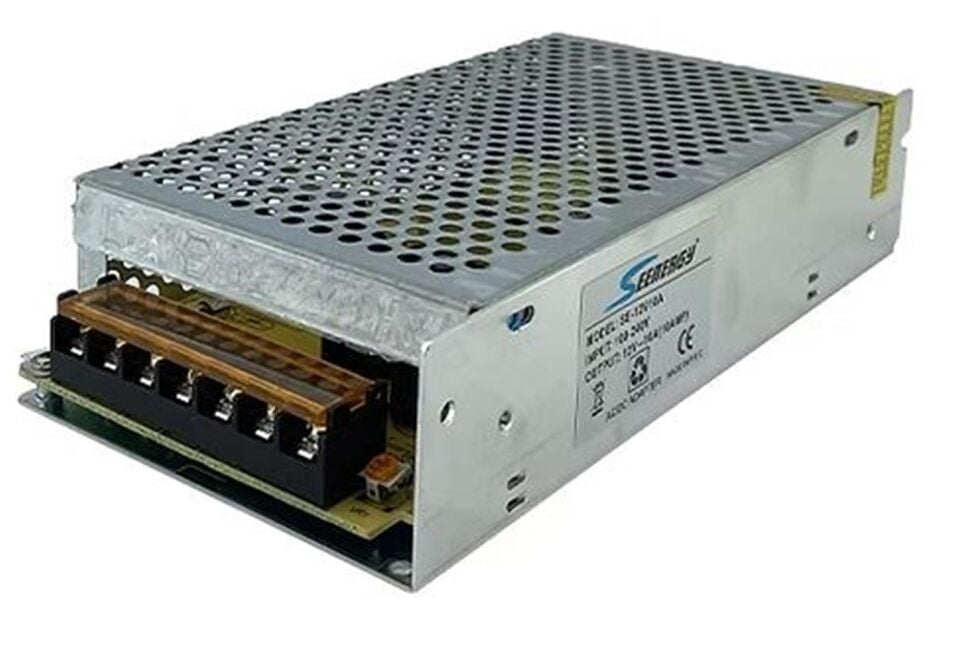 OneTech 12V 10 Amper Metal Adaptör