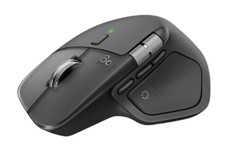 Logitech 910-007562 MX Master 4 Siyah Şarjlı Sessiz Kablosuz Mouse