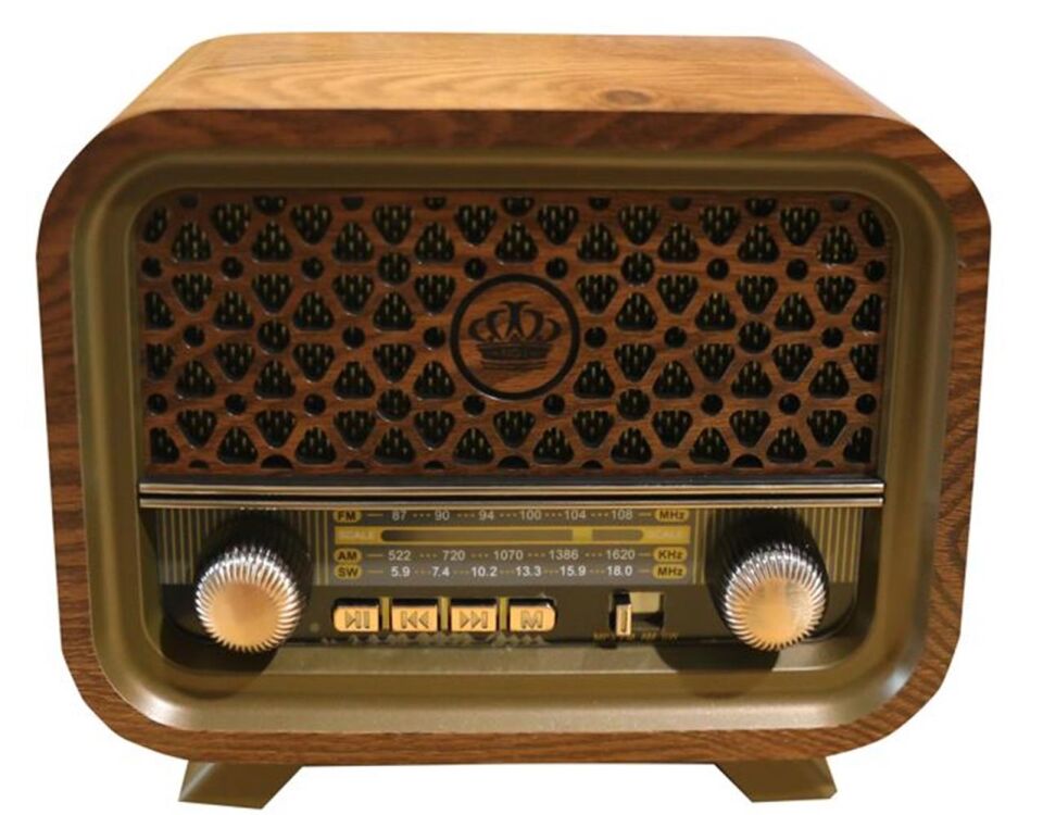 Everton RT-736  Bluetooth-USB-SD-FM Şarjlı  Nostaljik Radyo