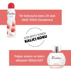 Emotion Romance EDT Parfüm 50ml + Deodorant 150ml