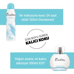 Emotion Ocean Fresh EDT Parfüm 50ml + Deodorant 150ml