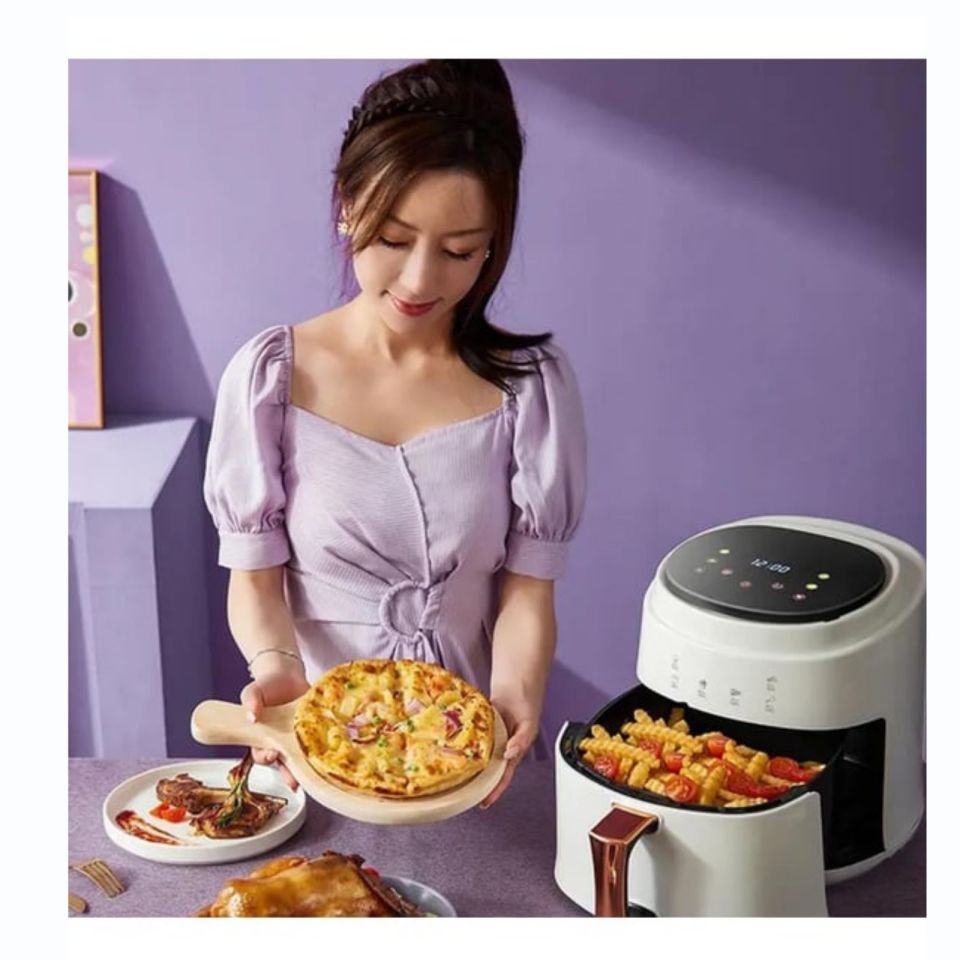 Hiking Haf-507 Airfryer Az Yağlı Fritöz 8 Litre Beyaz