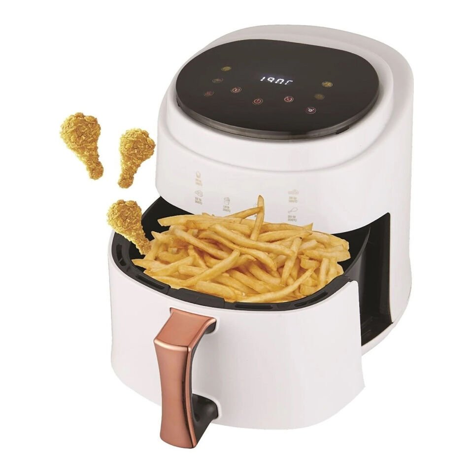 Hiking Haf-507 Airfryer Az Yağlı Fritöz 8 Litre Beyaz