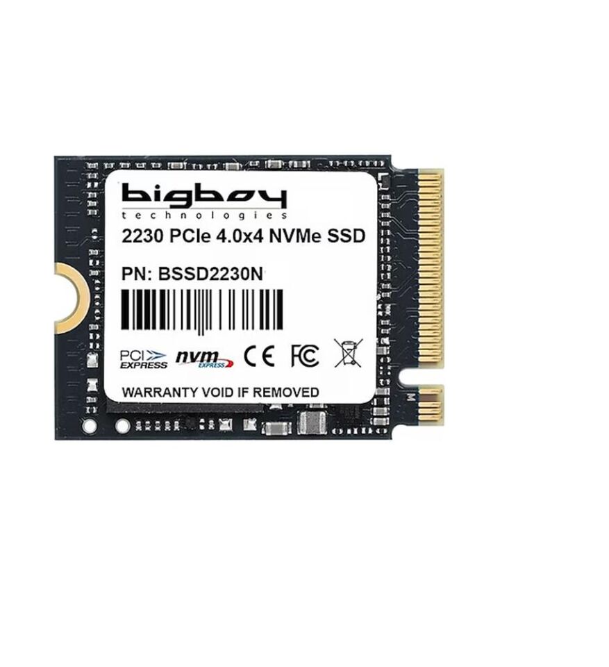 Bigboy 1TB 22x30mm PCIe 4.0 x4 M.2 NVMe Notebook SSD - BSSD2230N1T