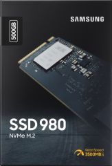 Samsung 500GB 980 M.2 2280 NVMe 3100MB- s 2600MB-s MZ-V8V500BW Ssd Harddisk