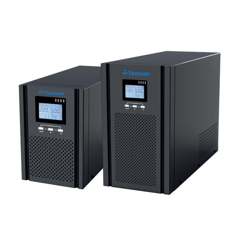 TESCOM NEOLINE TE102 2000 2KVA 1F-1F 4x12V 7AH