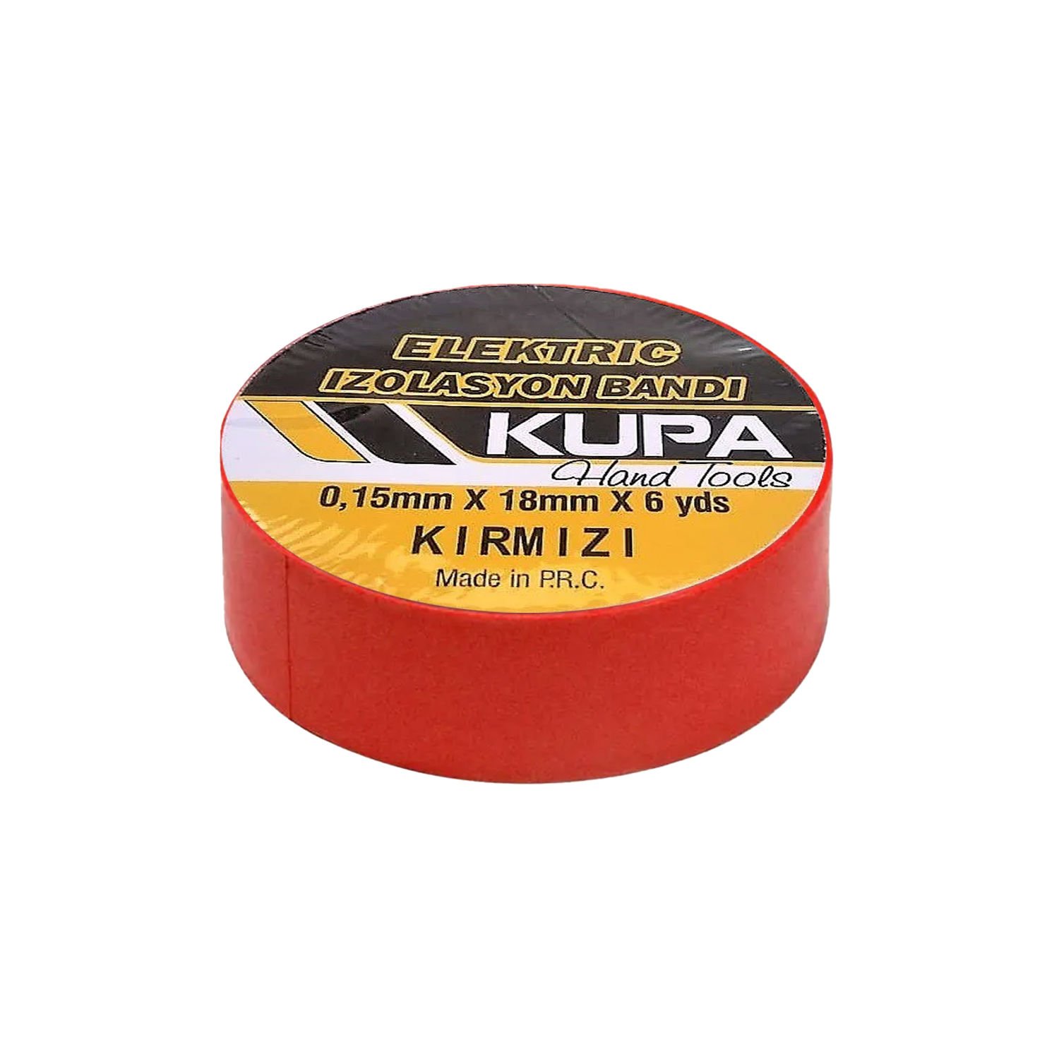 Kupa Elektrik İzolasyon Bandı Kırmızı