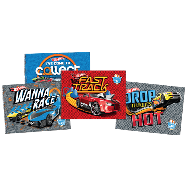 Gıpta Resim Defteri Spiralli 15 YP 35x50 Hot Wheels 5438