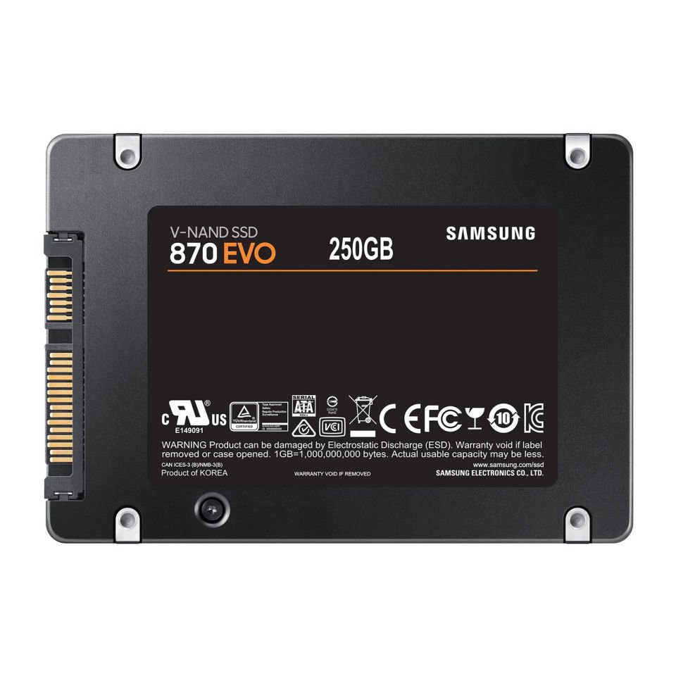 Samsung 870 EVO SATA III 2.5'' SSD 250GB